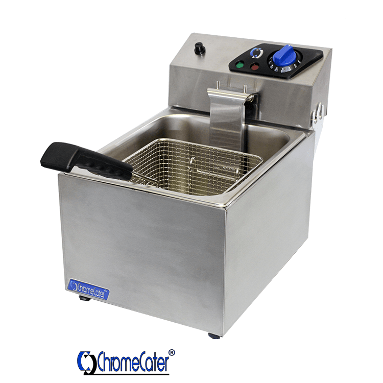 ChromeCater Catering equipment Single Deep Fryer model FE- 8L