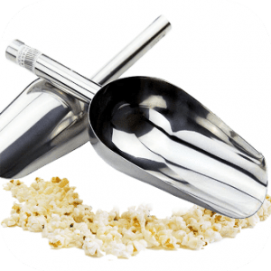 Stainless Steel Popcorn Scoops