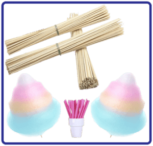 Candy Floss Sugars & Skewers